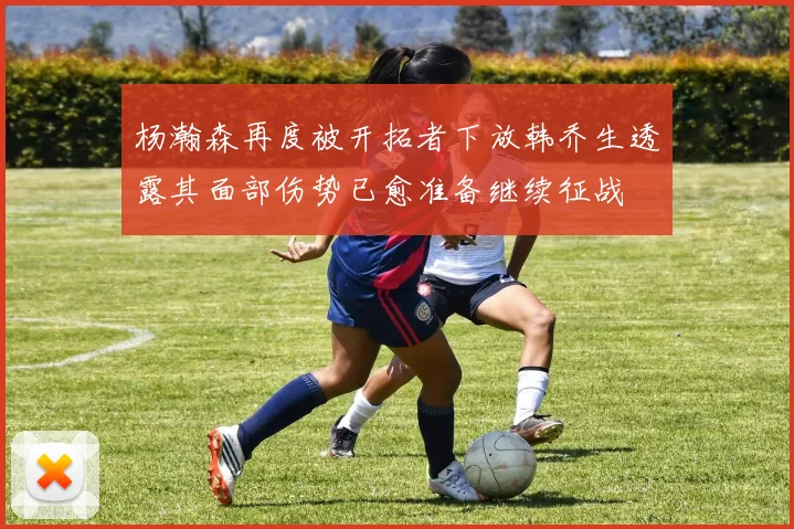 杨瀚森再度被开拓者下放韩乔生透露其面部伤势已愈准备继续征战